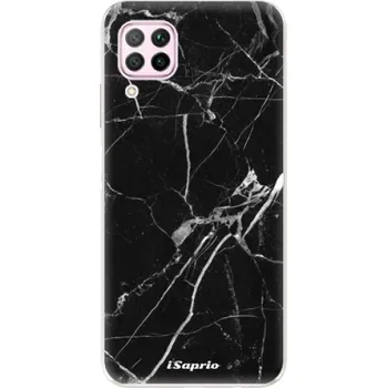 Pouzdro na mobilní telefon Odolné silikonové pouzdro iSaprio - Black Marble 18 - Huawei P40 Lite