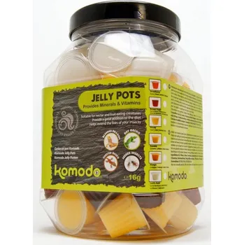 Komodo Jelly Pot Mixed Flavours Jar – mix gelových pokrmů 60 ks