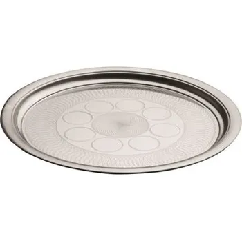 SAHM Podnos nerez kulatý průměr 38 cm výška 2,2 cm 100019391