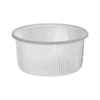 Jednorázové nádobí SAHM Miska kulatá průhledná PP 250ml - 100ks/bal 100011056