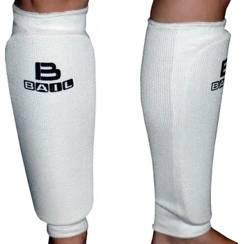 Chránič holeně pro bojový sport Chrániče na holeně BAIL bílé S/M