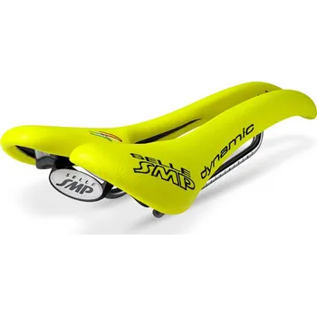 Komponent pro jízdní kolo Selle SMP DYNAMIC yellow FLUO (Sedlo Selle SMP DYNAMIC yellow FLUO)