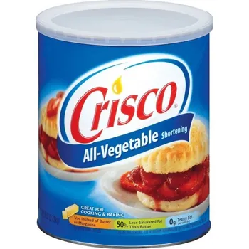 Lubrikační gel Crisco 1360 g, rostlinný tuk ideální pro fisting
