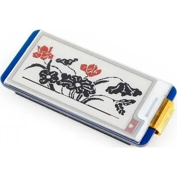 Vývojová deska Waveshare 2,13" 212 x 104 e-paper displej HAT - 3 barvy