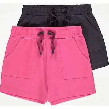 Dívčí kraťasy GEORGE DÍVČÍ KRAŤASY "PLAIN" Barva: multicolour, Velikost: 9-10 let (140)