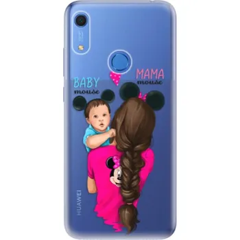 Pouzdro na mobilní telefon Odolné silikonové pouzdro iSaprio - Mama Mouse Brunette and Boy - Huawei Y6s