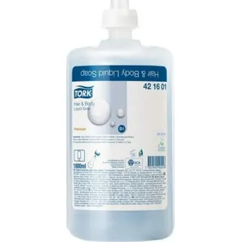 Mýdlo TORK tekuté mýdlo na vlasy a tělo, 1000 ml (S1) /420601PC