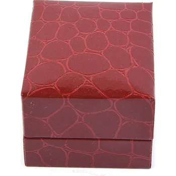 Dárková krabička Dárková koženková krabička červená 5.4 x 4.6cm