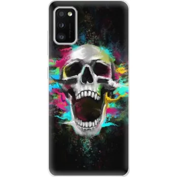 Pouzdro na mobilní telefon Odolné silikonové pouzdro iSaprio - Skull in Colors - Samsung Galaxy A41