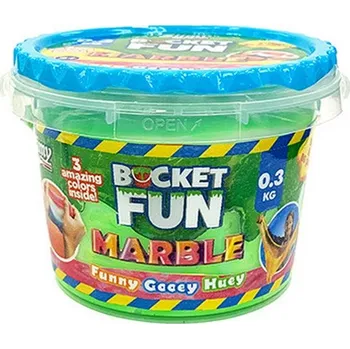 sliz Alltoys Slimy Bucket Fun Marble 300 g