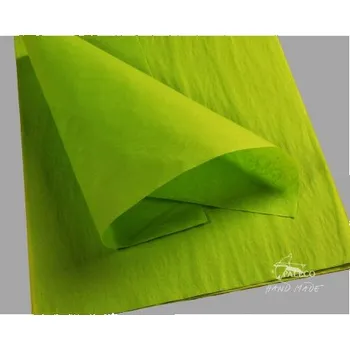 Balící papír Balící papír hedvábný zelený 18g, balení 50 archů, Balení 50 arch