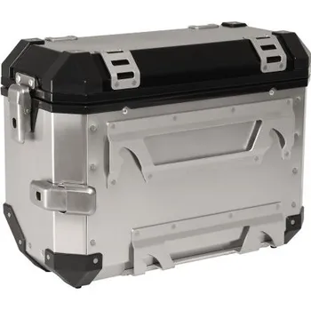 Zavazadlo na motocykl boční kufr TRAX EVO 45L stříbrný