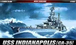 Academy USS Indianapolis (CA-35) 1:350