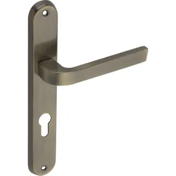 Dveřní kování Gamet štítová ARAMIS - PZ - 72 mm staromosaz