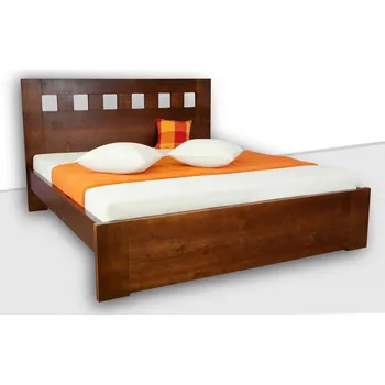 Postel Krajča Manželská postel z masivu Vixem 160 x 200 cm Povrchová úprava dřeva: Bez nátěru, Druh dřeva: Jasan