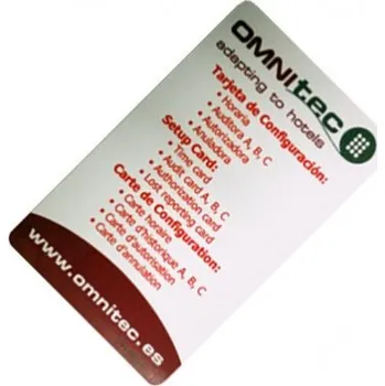 Osvěžovač vzduchu Omnitec Konfigurační karta Gaudi Setup OMN_960082