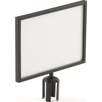 AJprodukty Informační rámeček, A3 na šířku, černá 312502