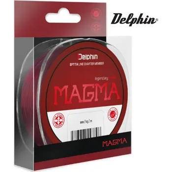Vlasec Monofil Delphin MAGMA / bordový - 1 m průměr: 0,203 mm