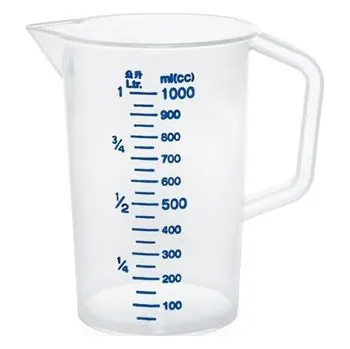 SAHM Odměrka se značením, 5l polypropylen 100000075