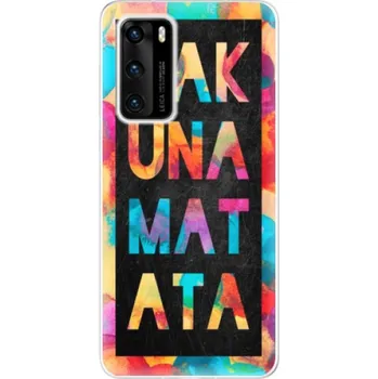 Pouzdro na mobilní telefon Odolné silikonové pouzdro iSaprio - Hakuna Matata 01 - Huawei P40