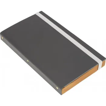 SECURIT Krabička na mince a bankovky, šedá guma MC-DBBP-GY