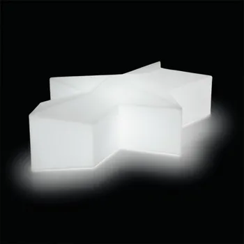 SLIDE Designové svítidlo GLACÉ IN/OUT - SD GLA050, Osvětlení RGB LED panel na baterii, Provedení Vnitřní