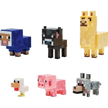 Figurka TM Toys Minecraft mláďátka domácích zvířat sada 6 ks