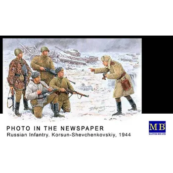 Plastikový model Master Box 1/35 Russian Infantry (Korsun-Shevchenkovskiy '44)