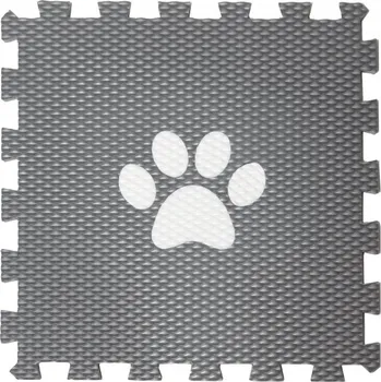 VYLEN Minideckfloor s tlapkou Šedý s bílou tlapkou