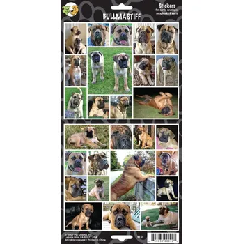 samolepka James & Steel Bulmastif 27 ks