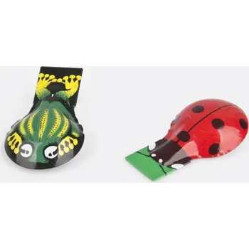 Cvakačka beruška nebo žába Vyberte variantu: Beruška