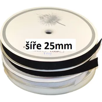 Suchý zip šíře 25 mm