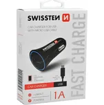 SWISSTEN Nabíječka mobilů do auta SWISSTEN 1A 1USB - Micro USB