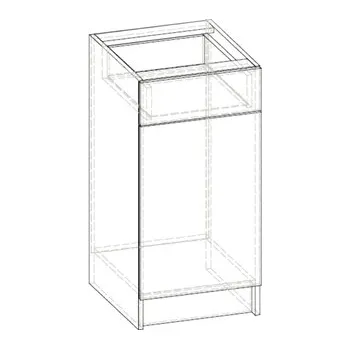 Kuchyňská skříňka Renar Lenna LV-10 (sonoma tmavá)