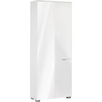 Šatní skříň Skříň předsíňová bílá 80S-EL