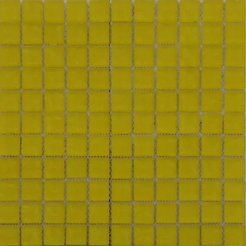 Obklad Maxwhite ASDK2H02 Mozaika skleněná žlutá s dekorem 29,7x29,7cm sklo