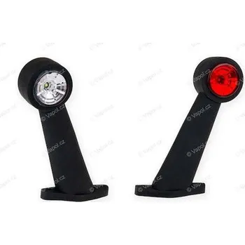 Přídavný světlomet Poziční tykadlo FT-09 E LED červeno-bílé