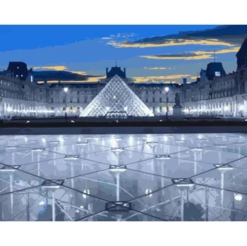 Gaira® Malování podle čísel Louvre M991803