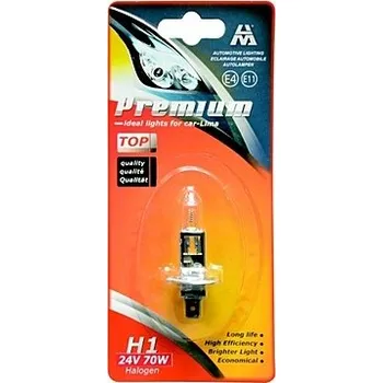Autožárovka Žárovka H1 24V 70W P14,5s PREMIUM LIMA blistr/1ks