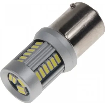 Autožárovka LED žárovka BAU15s bílá 12V-24V 30LED/4014SMD