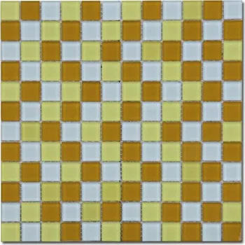 Maxwhite ASHS21 Mozaika 29,7 x 29,7 cm žlutá, bílá, okrová 1 ks