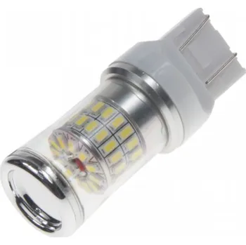Autožárovka TURBO LED 12-24V s paticí T20 (7443) 48W bílá