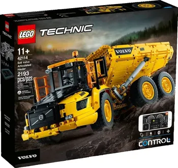 stavebnice LEGO Technic 42114 Kloubový dampr Volvo 6x6 