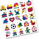 BINO Papírové samolepicí obrázky 25 ks