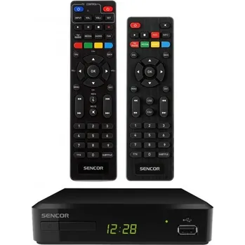 Set top box Recenze Sencor SDB 520T + učicí se dálkový ovladač