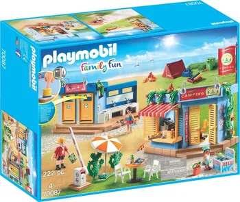 Stavebnice Playmobil Playmobil 70087 Velký kemp