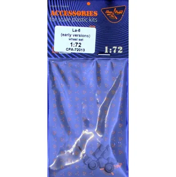 Plastikový model Clear Prop models 1/72 La-5 early - wheel set