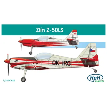 Plastikový model HPH Models Zlín Z-50 LS 1:32