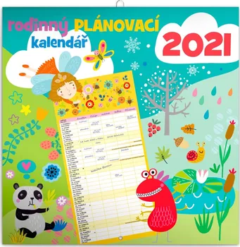 Kalendář Presco Group Rodinný plánovací kalendář 2021