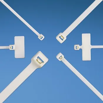 Organizace kabelů PLT2M-M69 Vázací plastová páska, 2,5x203mm, ohni odolná, slonová kost, bal. 1000 kusů